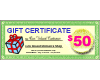 Gift Certificate $ 50.00